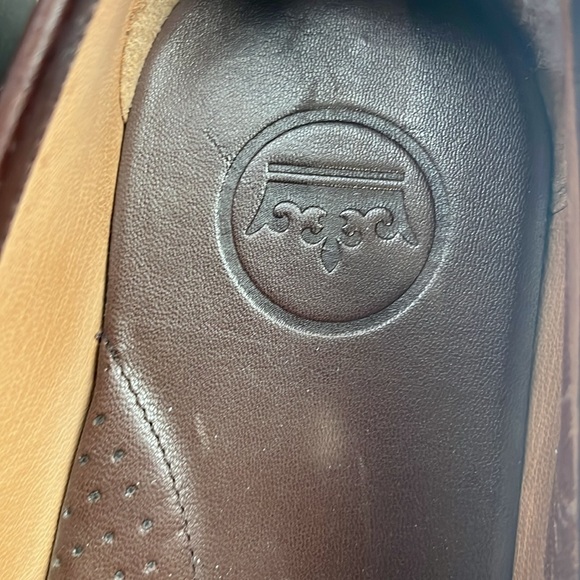 Peter Millar Loafers Mens 11.5 M Brown Leather Horsebit Buckle Shoe - Picture 9 of 11